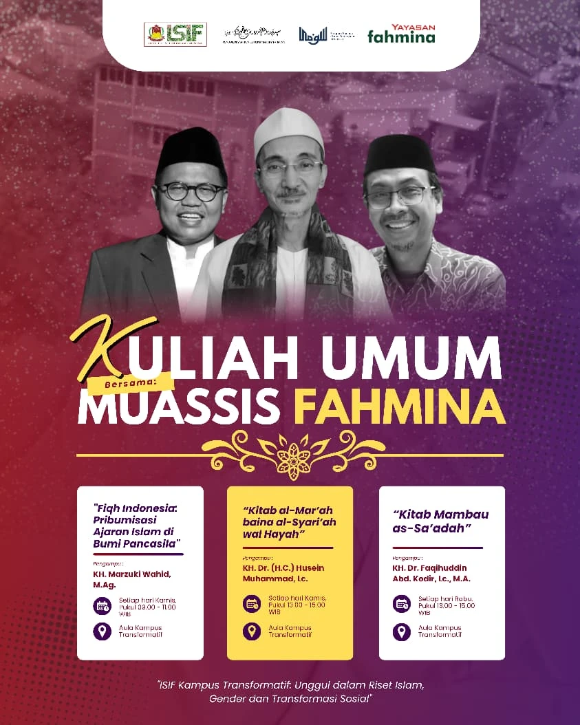 Kuliah Umum Bersama Muassis Fahmina: Menggali Islam, Gender, dan Transformasi Sosial